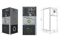 Automatic machine for accepting various containers Basis TRVM TV