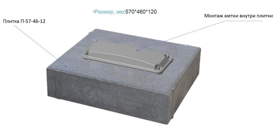 Passive identification module stationary MPIS-01