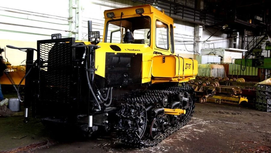 Industrial crawler tractor DT-75GM4C2