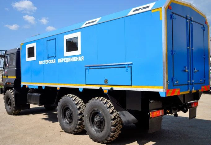 Workshop truck, model 676210, on chassis URAL 4320-4971-78