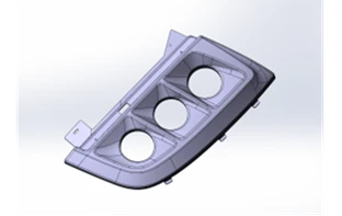 Headlamp mask left 5299-401-5302536-10