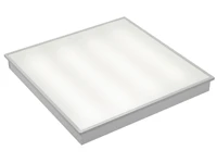 LED recessed luminaire Office LE-SVO-03-040-0611-54D 33VT 4000K 2900LM 595.5x595.5x65MM UHL4 grey 3.5KG IP54 0.9 >8