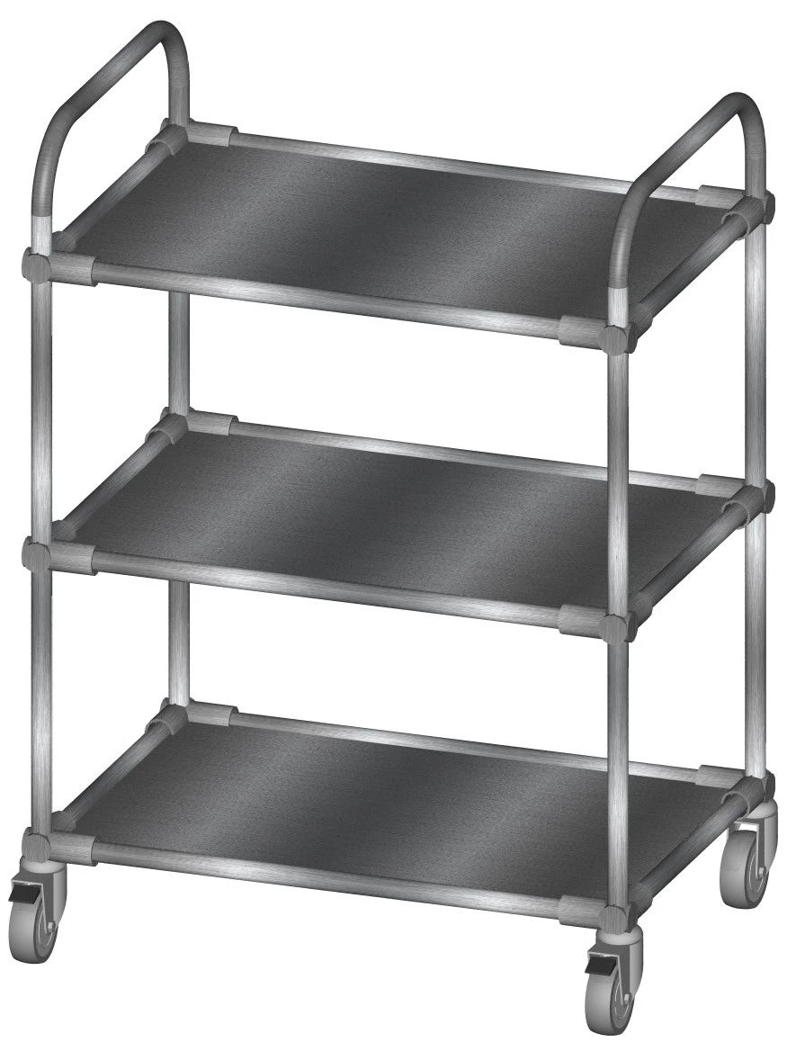 Mobile trolley with brakes TP-3 from the set of general hospital furniture "LABROMED-3" according to TU 9452-009-13305037-2008.