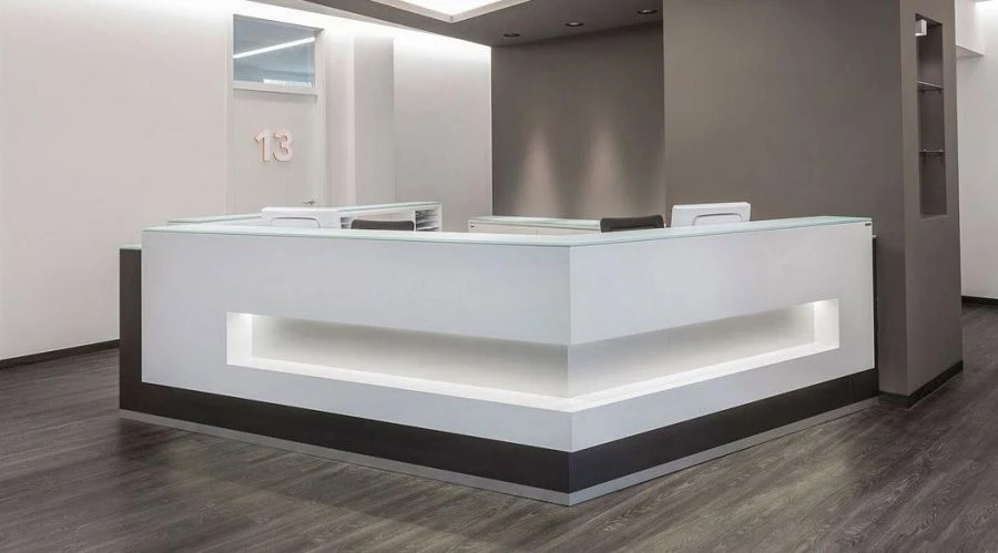 Reception desk Alternativa (1000*775*1200)