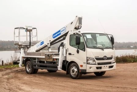 AGP-22T autohydro lift HINO-300 22M 80/250/300KG 10.6/7.7/7.2M