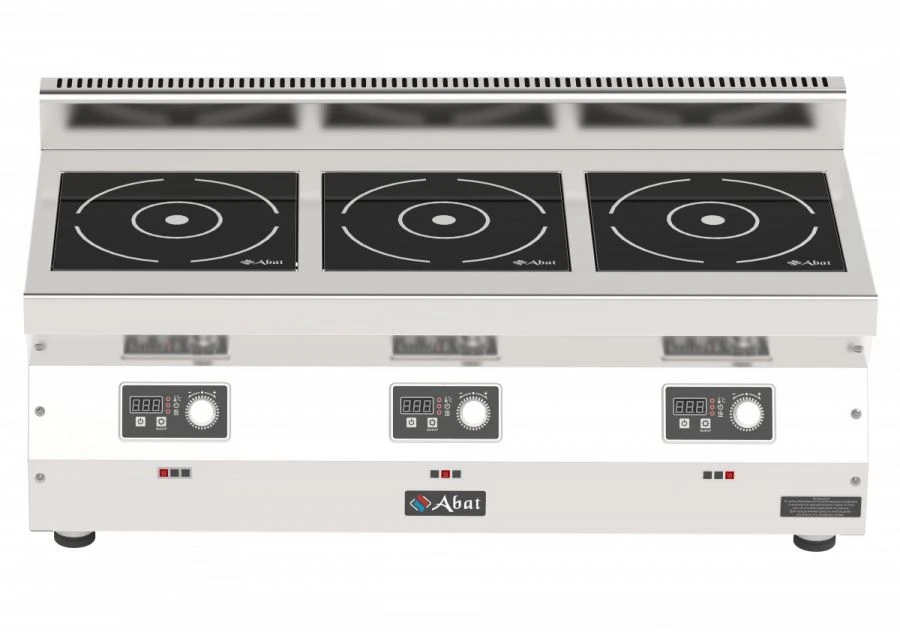 Induction three-burner tabletop cooker KIP-35H-5,0