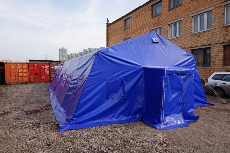 Tent of synthetic materials M-50