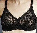 Bra for fixation of breast exoprosthesis LF-23k