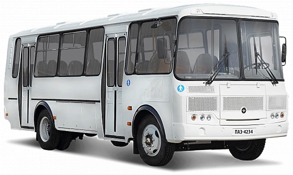 PAZ 4234-04 bus with Itelma MD22 engine control unit