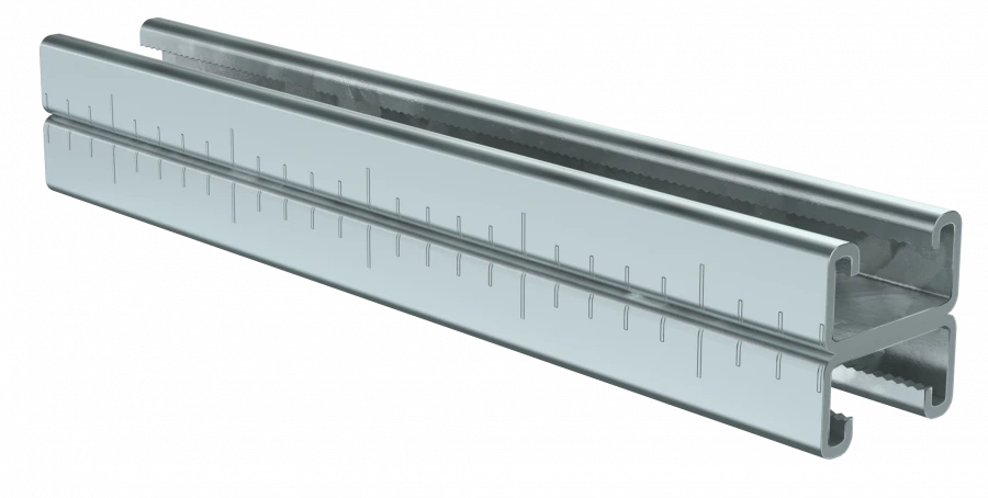 CLM50D-PSD-41-21-16-3 STRUT profile perforated double 41x21x1600-2,5 EZ IEK