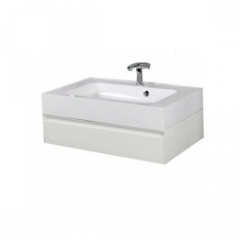 Cabinet under sink Aquaton Richmond 80 white, with bracket 1A182401RD0101.A182.4.01R.D01.0