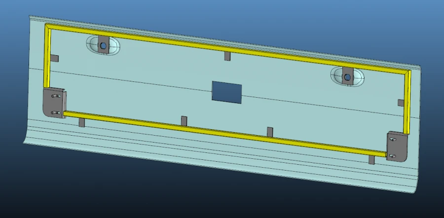 5299-401-5412520/Ž SB Heater hatch panel