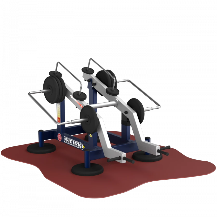 MV 7.66 GTO Outdoor strength training machine for combined upper and lower body press, cortical muscles with variable load