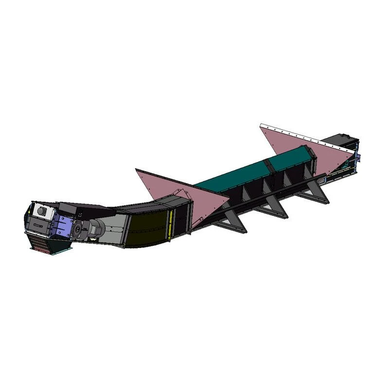 Scraper conveyor KCE-V300/SH/15-17 (100 t/h) 17 m