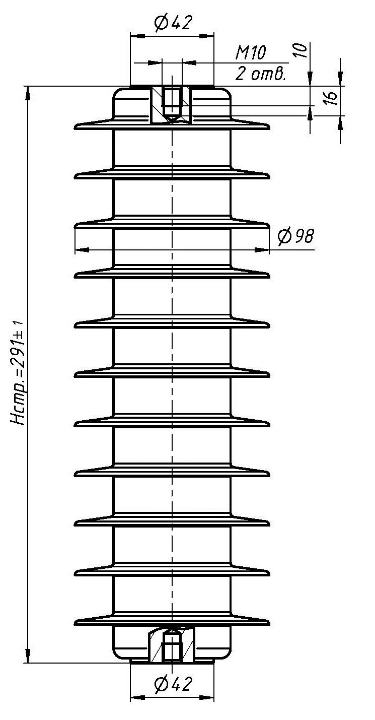 Surge arrester OPN-P-20/24/10/10/680-III UHL1