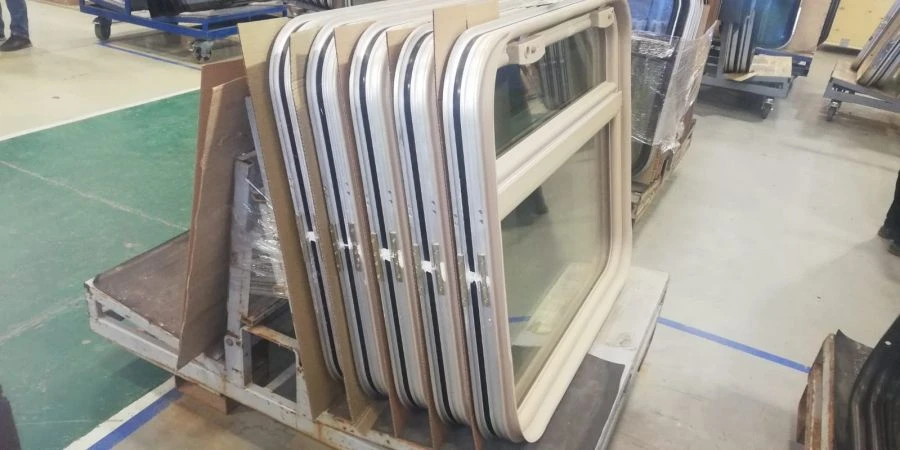 Wagon window set for wagon of model 61-4447, blueprint. FKGP 453.00.00.00.000-10