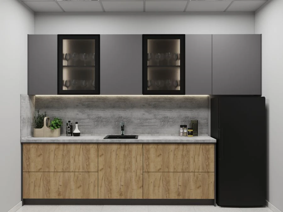 Kitchen furniture sets: Kitchen furniture set according to customer's individual requirements