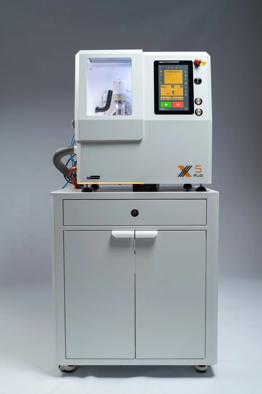 Milling machine with numerical software ADM SYSTEM X5 rus