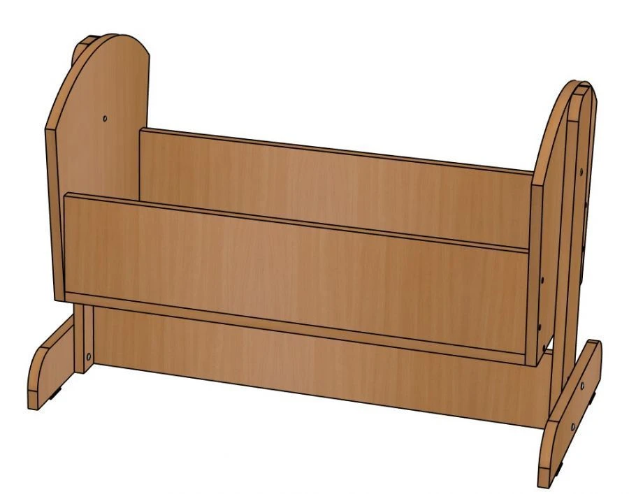 Cradle from the set ''Anyuta''/K25