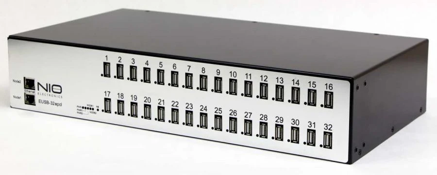 USB Network Switch, Model NIO-EUSB32epcl