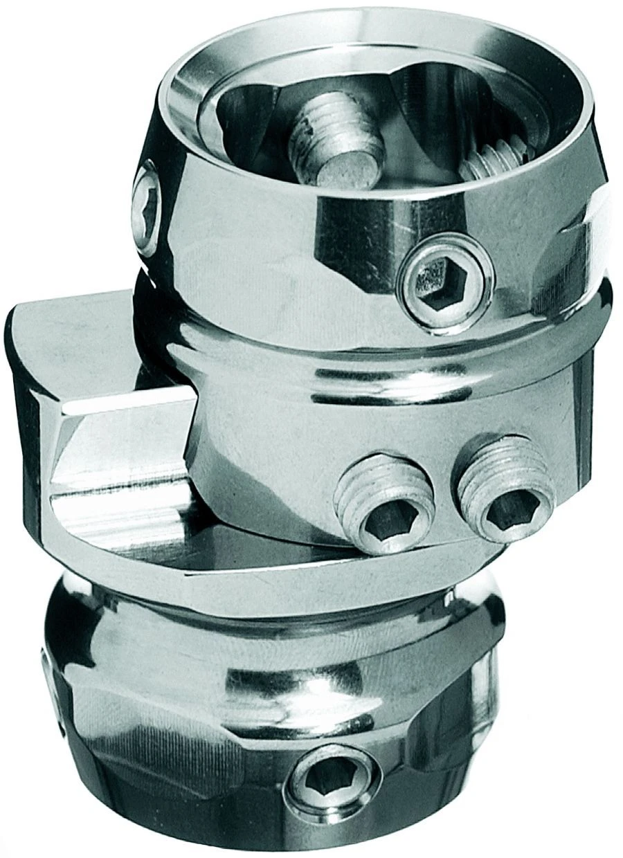 4H16T Adjustable offset double adapter