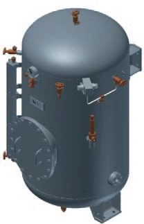 Pneumatic tanker of water supply systems