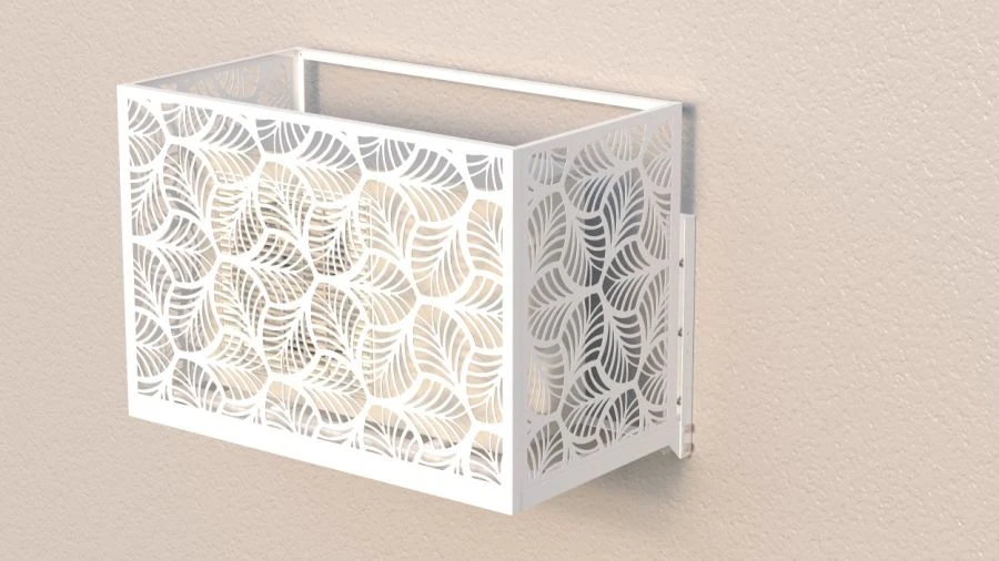 Decorative facade baskets