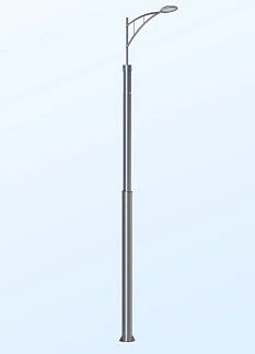 Tubular flange power support
