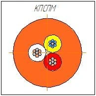 Field seismic cable KPSPM