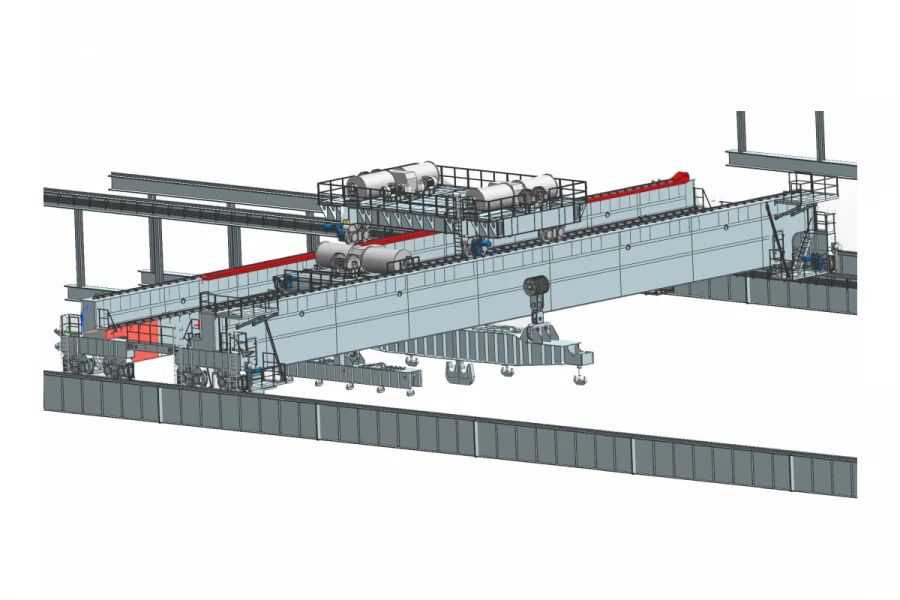 Installation of repair hoist