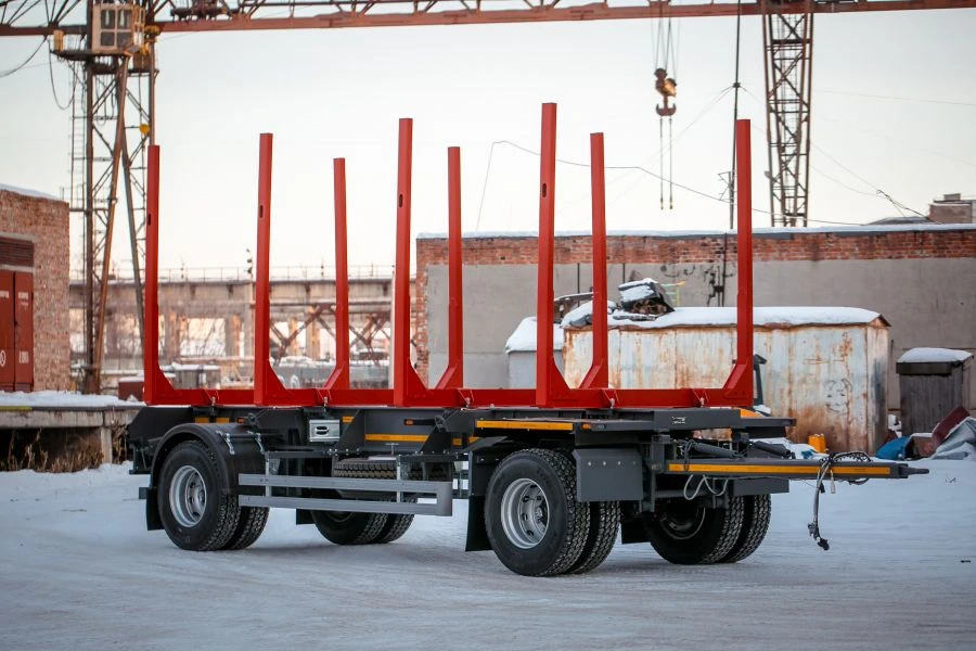 CAB trailer 83432RC1...RC7 (suspension: pneumatic, service brake system with EBS), with sliding or non-sliding cones.