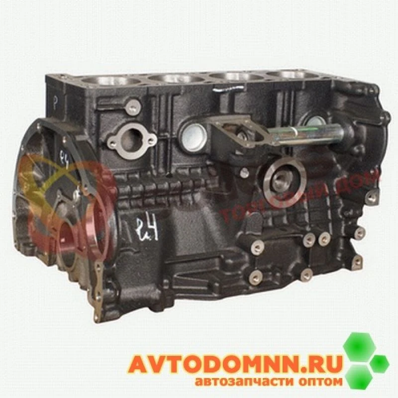 CYLINDER BLOCK WITH PISTON COOLING NOZZLES AND BEARING CAPS 51432.1002007