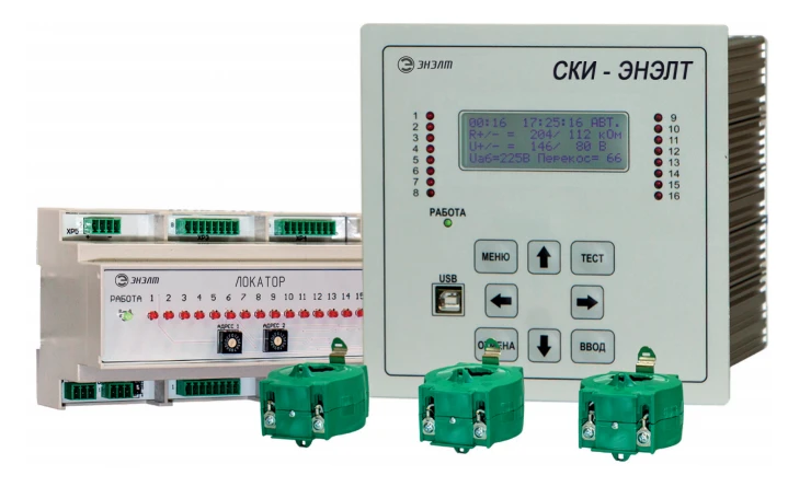 SKI-ENELT - insulation control system for circuits of direct operating current