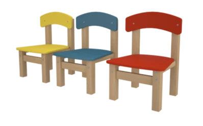 Children's non-adjustable chair: MD 01.02.09 - 1