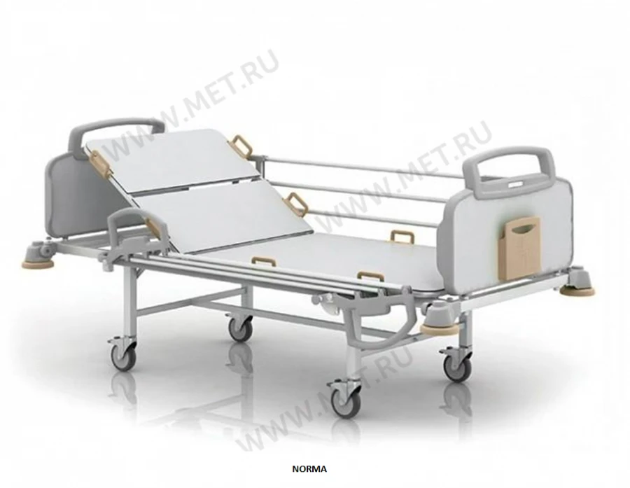 Medical double-function bed MET, version NORMA