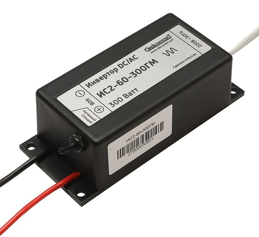 Inverter IS2-60-300GM (hermetic) voltage converter DC/AC 60/220V 300W