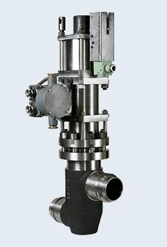 Pneumatically actuated bellows shut-off valve ZT96547 DN 100