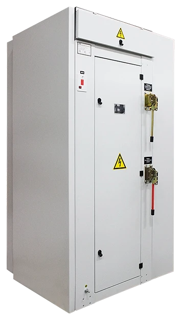 Metal cabinets. Empty enclosures for prefabricated single-sided service chambers (CSR) and their components.