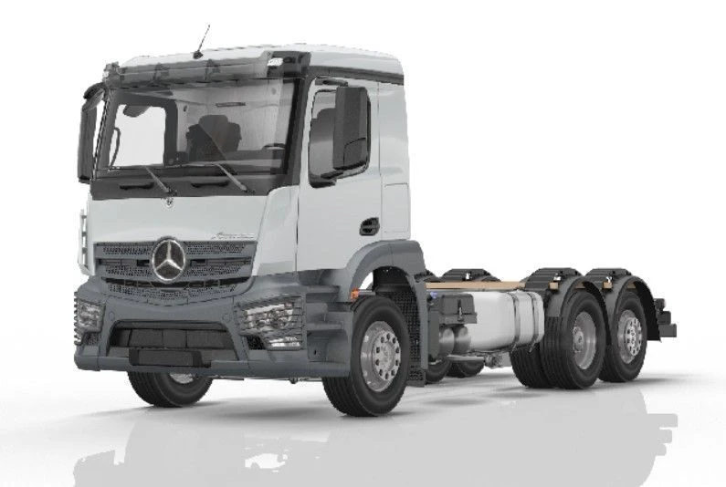 Chassis Mercedes-Benz Actros 2536 L with F1S cab