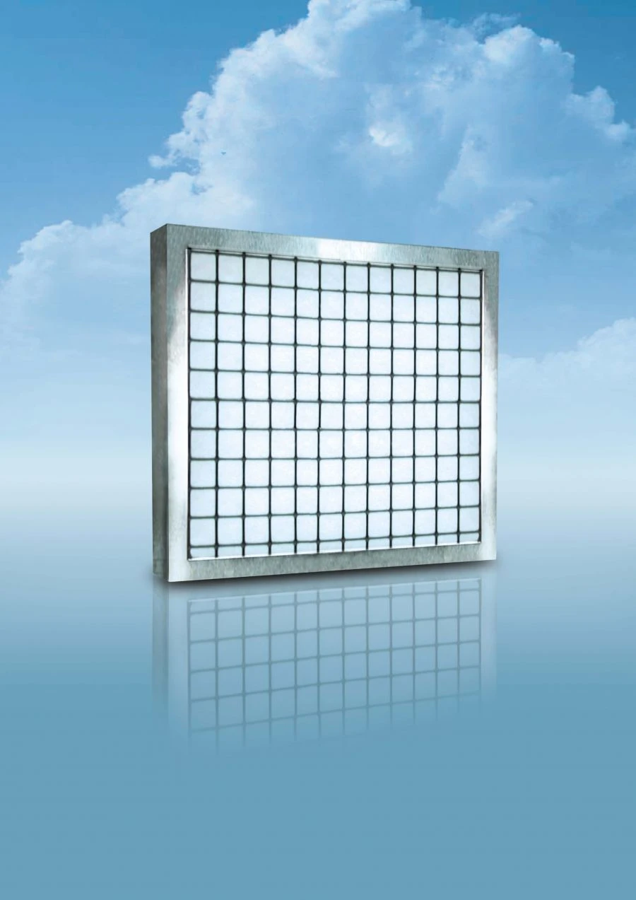Panel air filter