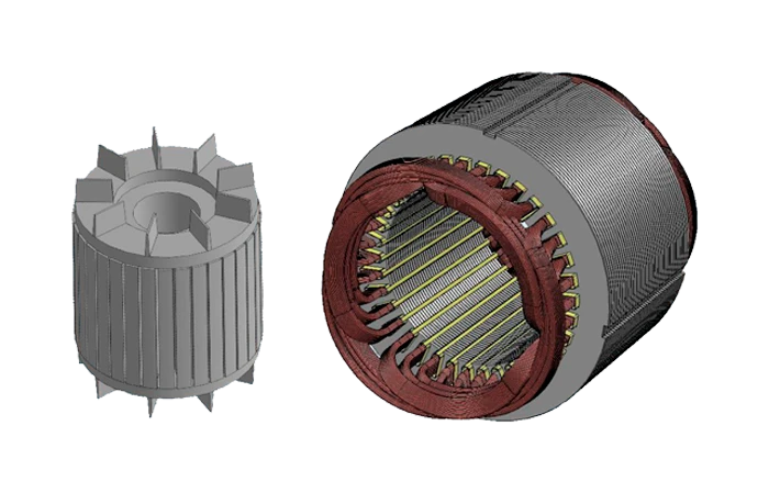 Three-phase asynchronous squirrel cage motors up to 750 W AIRVM