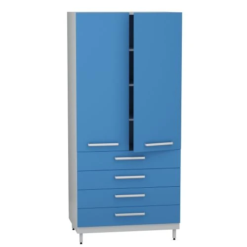 Cabinet for storage of medicines according to TU 32.50.30-007-32924160-2021, article number DM-4-101-32.K2.?4.