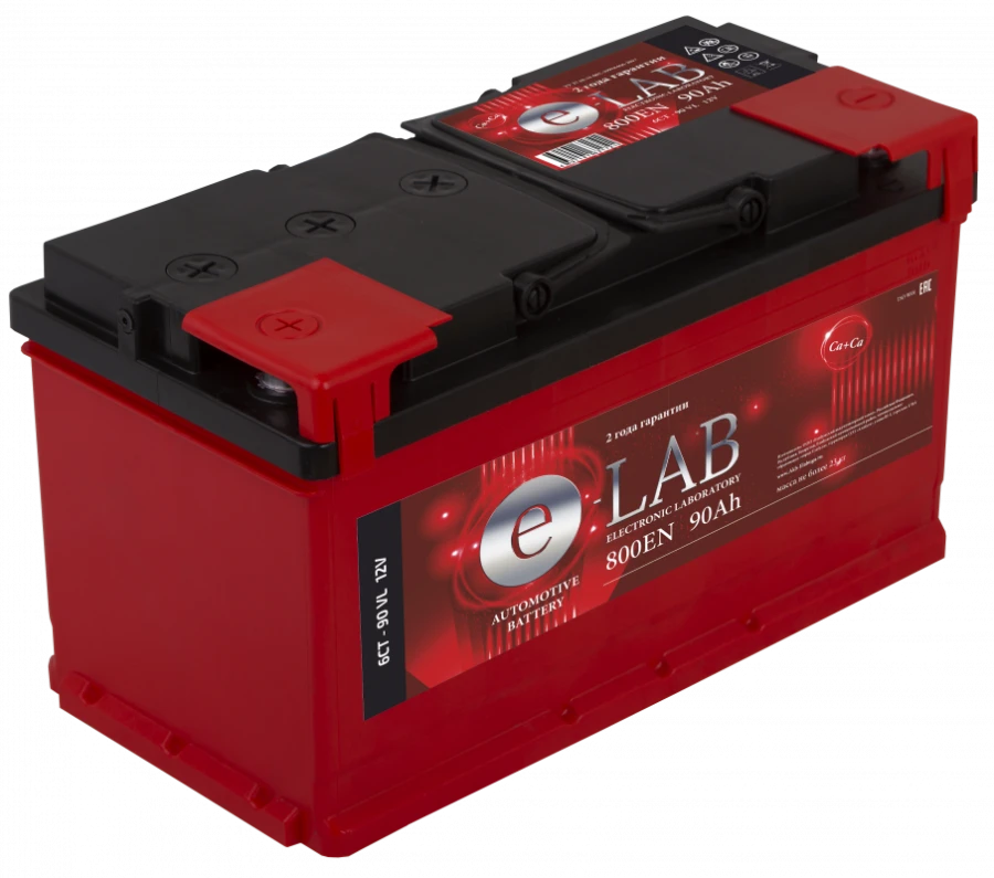 Lead battery for starting piston engines 6ST-90 "ELAB"