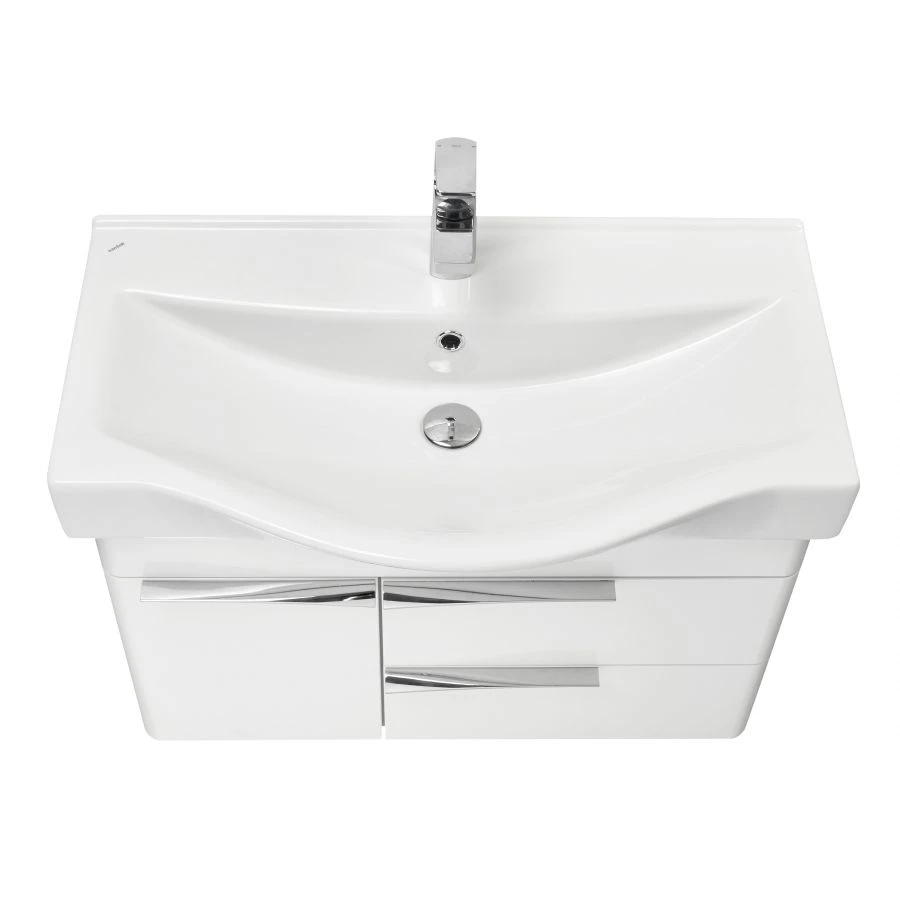 Undermount sink cabinet Aquaton Beverly 80 white 1A235501BV0101.A235.5.01B.V01.0