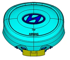Driver safety airbag for vehicle type SU2r 80100-BW000NNB