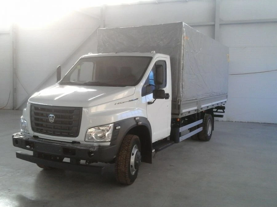 Trucks with diesel engine (flatbed), with tachograph, type 47123, modifications 47123C on GAZ chassis,
