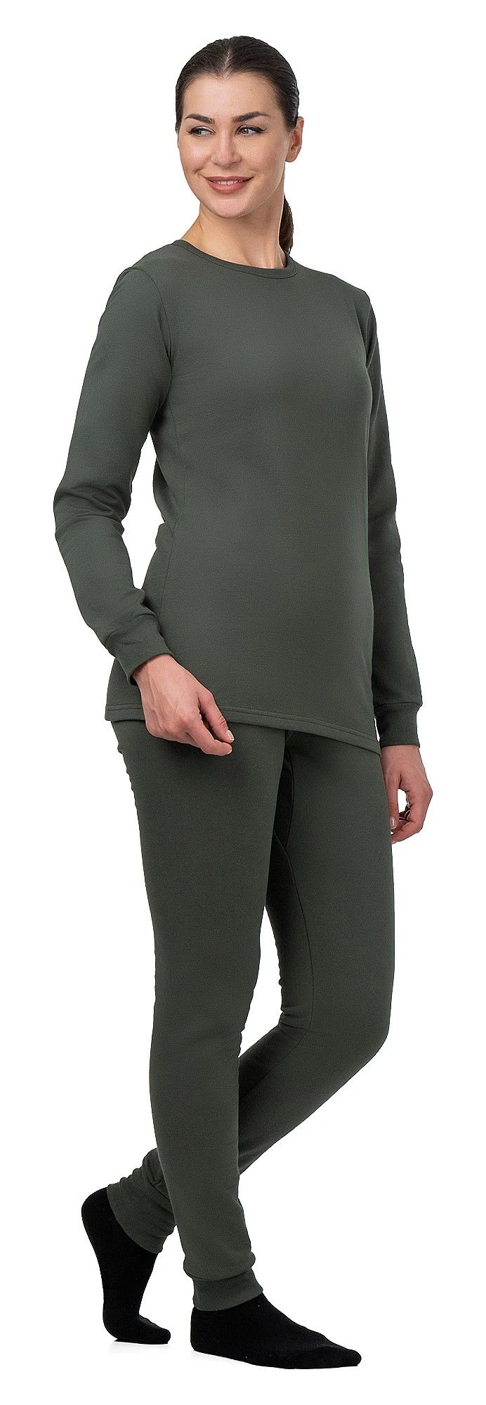 Women's tights (pantaloons) of knitted fabric, model LZH1