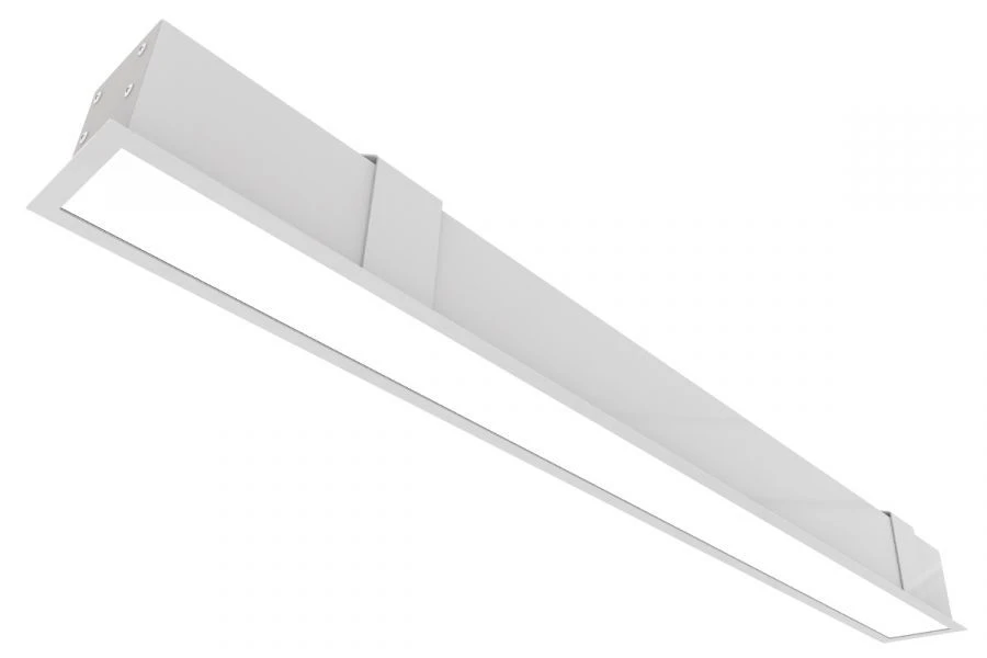 Recessed linear LED luminaire of STRELA series LE-SVO-23-020-xxx-20X