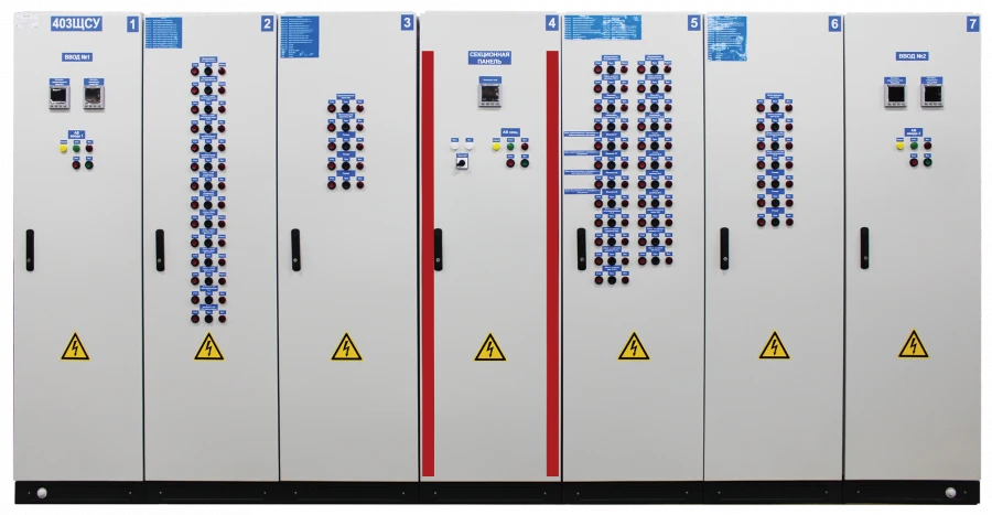 Shield of control stations ShCSU 250-400-4-30F1-UHL3S
