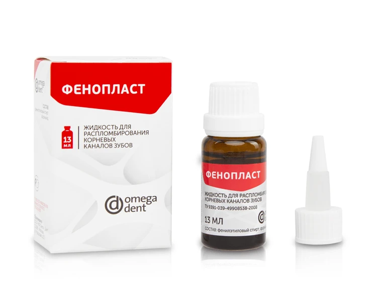 Liquid for root canal filling "Fenoplast"